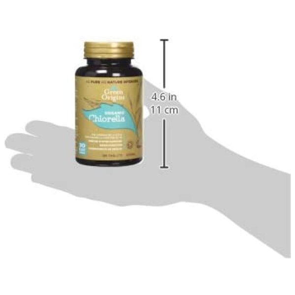 Green Origins Organic Chlorella Tablets 500mg Pack of 180  الكلوريلا العضوية 500 مجم ، 180 حباية - Image 7