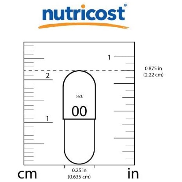 Nutricost Glucomannan 1,800mg Per Serving, 180 Capsules - Natural Fiber Source, Non-GMO, Gluten Free نيوتراكوست جلوكومانان 1800مجم للجرعة مصدر طبيعى الألياف 180 كبسولة - Image 7