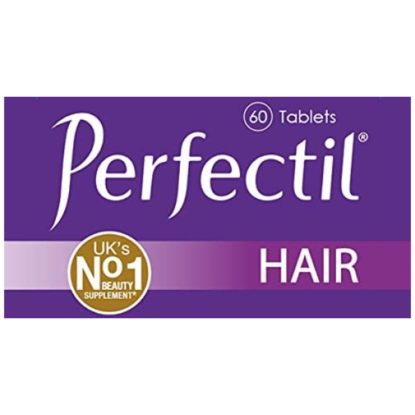 Vitabiotics Perfectil Plus Hair - 60 Tablets فيتابيوتكس بيرفيكتال، لصحة وزيادة نمو الشعر ، تركيبة مثالية متخصصة للعناية بالشعر والجلد والأظافر ، 60 كبسولة - Image 2