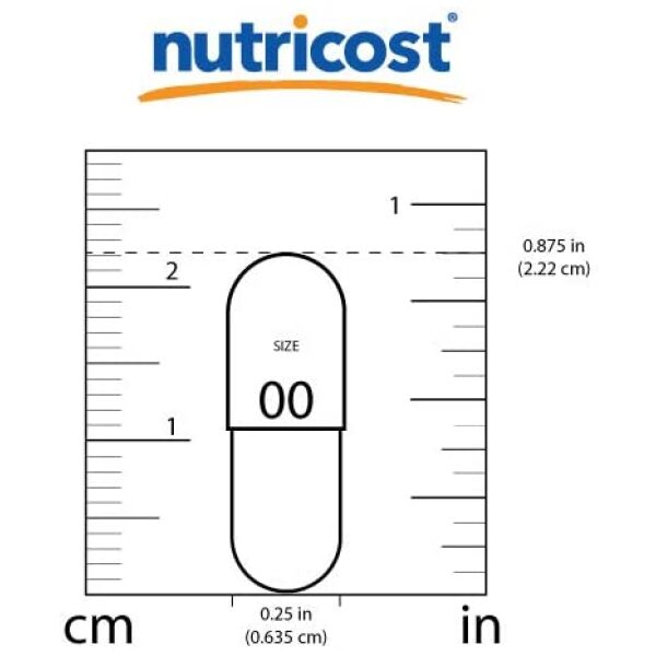 Nutricost Alpha GPC 300mg, 120 Vegetarian Capsules - Non-GMO and Gluten Free, 600mg per Serving الجليسروفوسفوكولين النباتى والغنى بالكولين ، 600 مجم للجرعة ، 120 كبسولة نباتية - Image 2
