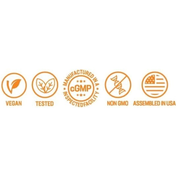Nusapure Choline & Inositol 1000mg - 200 Veggie Caps (100% Vegetarian, Non-GMO & Gluten-Free)  الكولين والاينوزيتول 1000مجم للجرعة ، 200 كبسولة نباتية - Image 5
