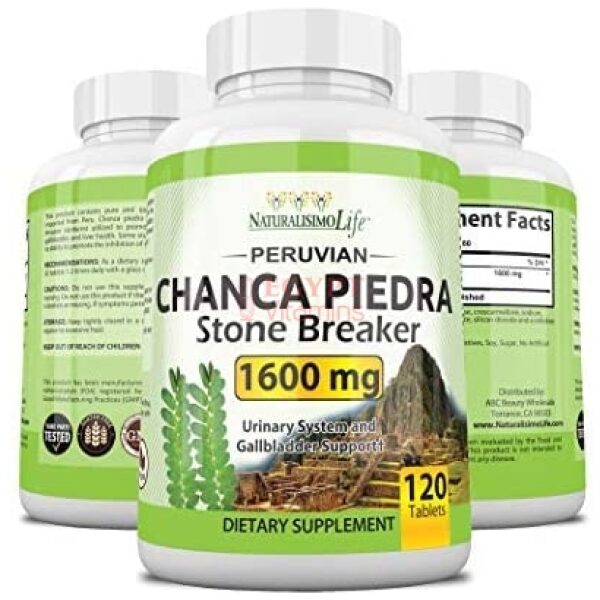 NaturalisimoLife Chanca Piedra 1600 mg - Peruvian - 120 Tablets - Image 6