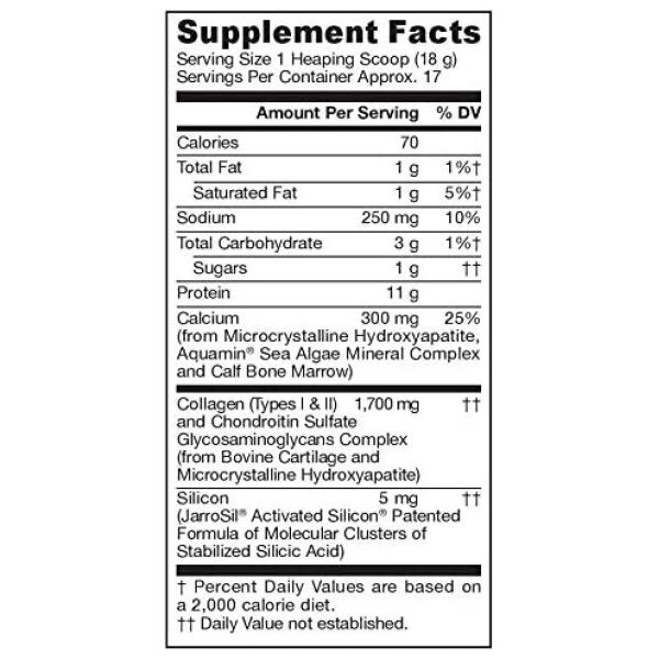 Jarrow Formulas Beyond Bone Broth, Beef, 10.8 Ounce<br/>جارو فورميولاز مسحوق مرق العظم، الغنى بالكولاجين والكالسيوم وسيليكون ،لصحة المفاصل والعظام والجلد والشعر والأظافر ، 306 جرام - Image 2