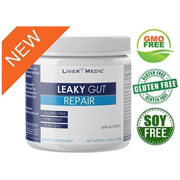 Liver Medic Leaky Gut Repair Powder Unflavored (180g) - Image 3