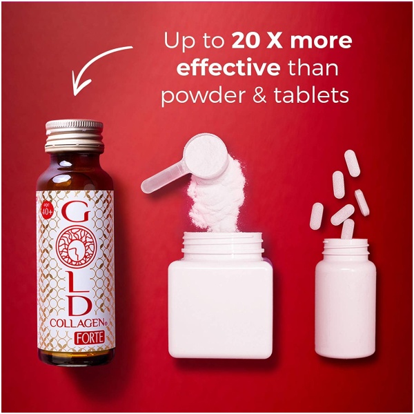 Gold Collagen Forte The Original #1 Liquid Collagen Anti Aging Beauty Supplementجولد كولاجين فورتى الأصلى ، كولاجين سائل لجمال البشرة و مضاد للشيخوخه - Image 7