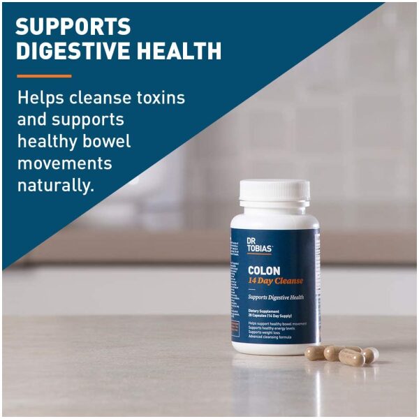 Dr Tobias Colon 14 Day Quick Cleanse (28 Capsules) - Image 3