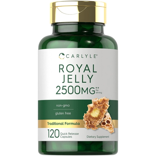 Carlyle Royal Jelly Capsule | 2500mg | 120 Count - Image 4