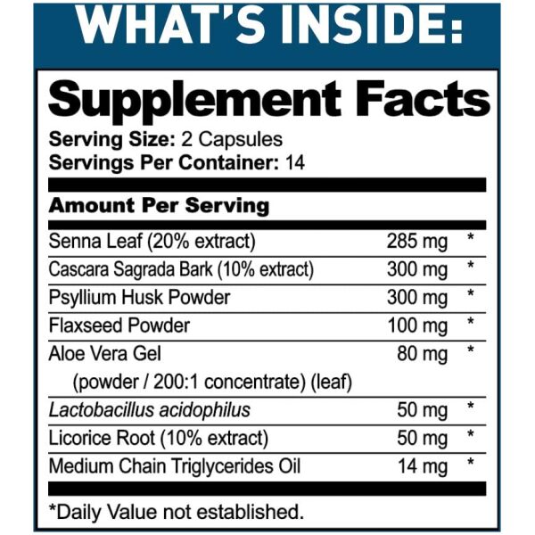 Dr Tobias Colon 14 Day Quick Cleanse (28 Capsules) - Image 6