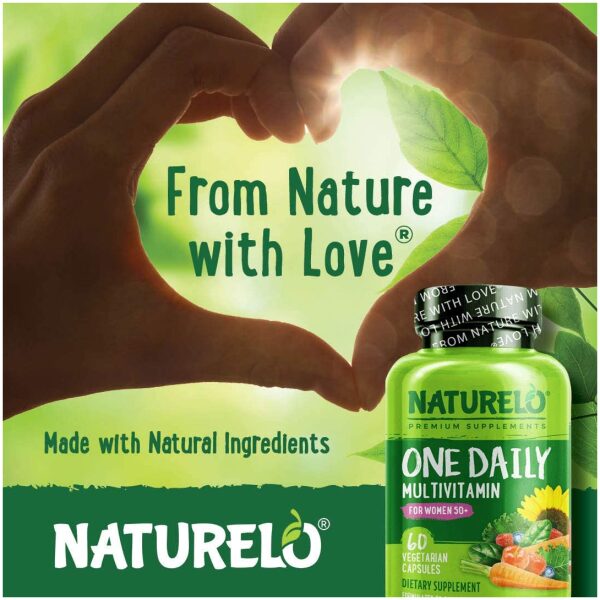 NATURELO One Daily Multivitamin for Women - 120 Capsules - Image 6