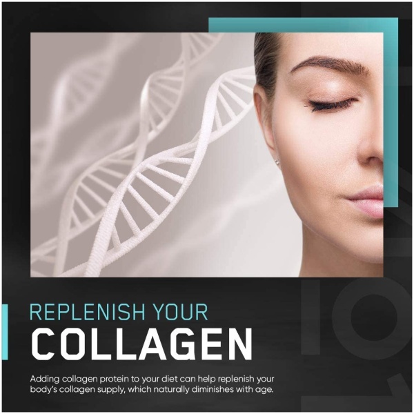 ALPHA01 Marine Collagen Wild-Caught Capsules - Types I & II Collagen Peptides -with Hyaluronic Acid, 120 Caps - Image 6