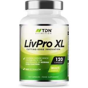TDN LivPro - 120 Capsules - Liver Pro Support Supplement Supplements - 15x Natural Active Ingredientsليف برو أعشاب لدعم وظائف الكبد الطبيعية - 15 مكون طبيعي نشط
