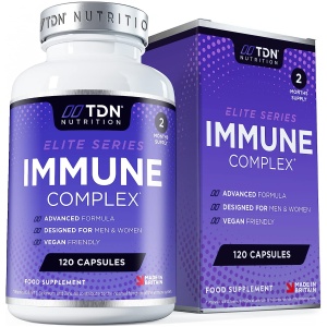 TDN Nutrition System Support – Premium Immune Supplement – 120 Capsules