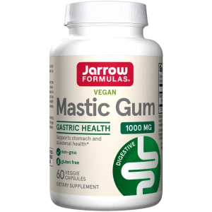 Jarrow Formulas Mastic Gum 1000 mg, Dietary Supplement for Gastrointestinal Health Support, 60 Veggie Capsules, 30 Day Supply حبوب المستكه 1000مجم ، لصحة الجهاز الهضمى ، ومضاد للأكسدة ومضاد للإلتهابات ولصحة القلب والأوعية الدموية ، 120 كبسولة
